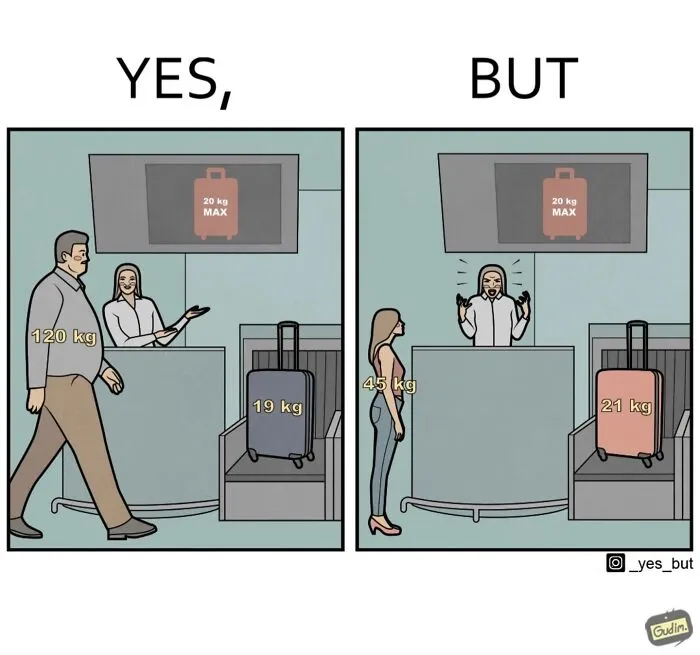 22 Brilliantly Simple Yet Effective “Yes, But” Comics By Anton Gudim (New Pics)