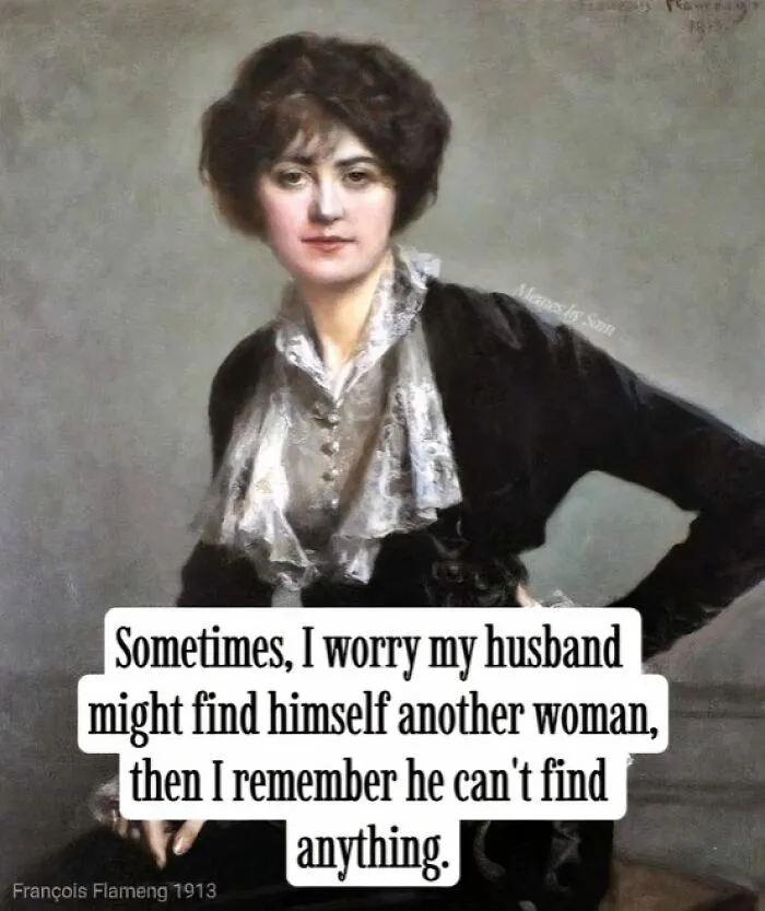 50 Of The Funniest Sarcastic Art Memes That Prove Classical Paintings Had Zero Chill (New Pics)