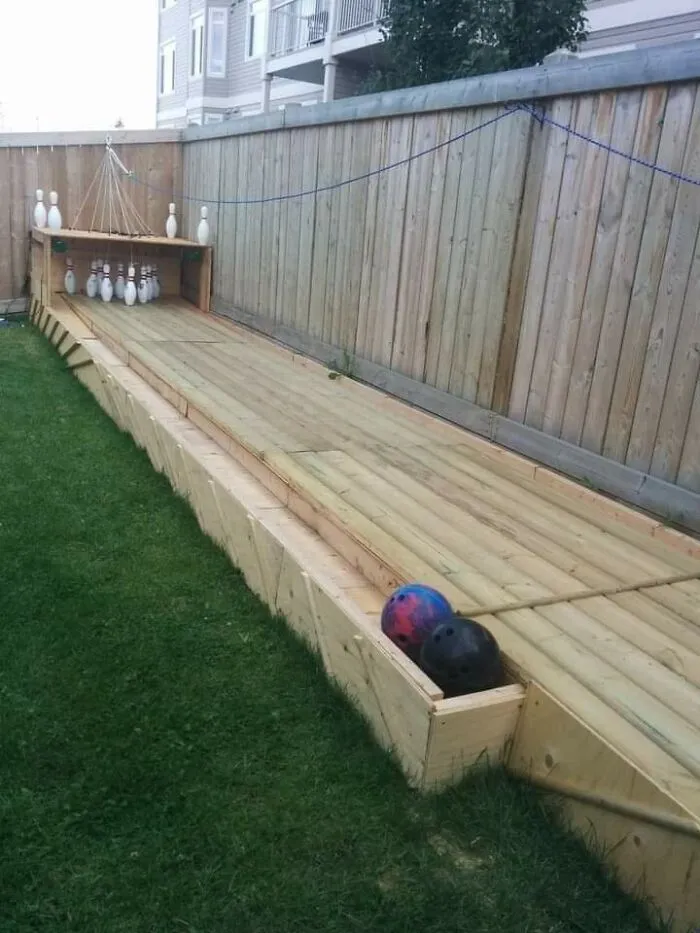 DIY Bowling Setup