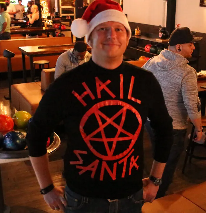 Made My Own Holiday Sweater For My Company Party