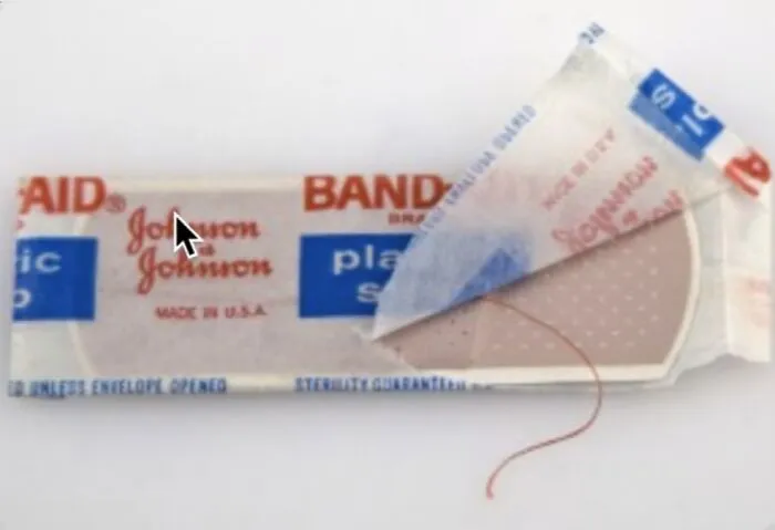 Did You Open Band-Aids By Pulling On A Little Red Thread?