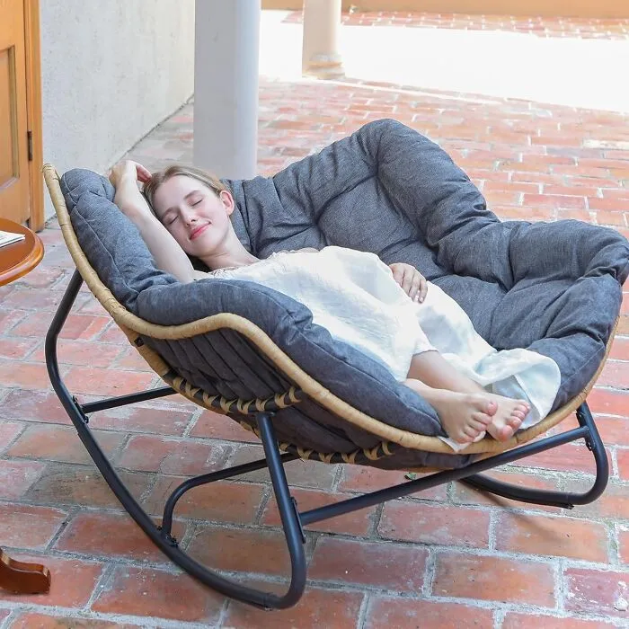 Prepare For Your Porch Or Living Room To Become The Ultimate Chill Zone Once You Sink Into The Cozy Embrace Of This Stylish <a Style="Display:inline;" Href="Https://Www.amazon.com/Switte-Rocking-Cushion-Suitable-Outdoor-Cream/Dp/B0byntjyxg?th=1&linkcode=ll1&tag=bplion-20&linkid=b3ff34a2351df6126e52ae1746dca6d9&language=en_us&ref_=as_li_ss_tl" Target="_blank"><span Style="Font: Inherit; Color: #d74b1f;"> Rocking Egg Chair </Span>