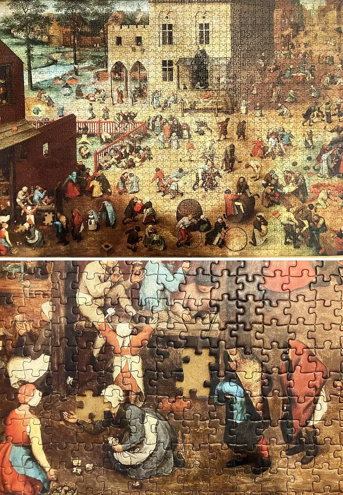 After A Year, I Finally Finished My 1,997 Piece Puzzle