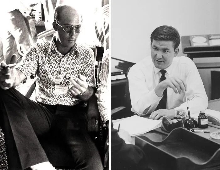 Hunter S. Thompson And Pat Buchanan