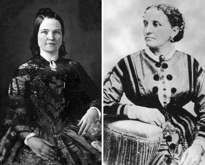 Mary Todd Lincoln And Elizabeth Keckley