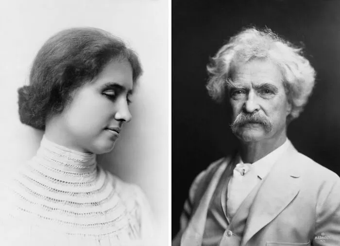 Helen Keller And Mark Twain