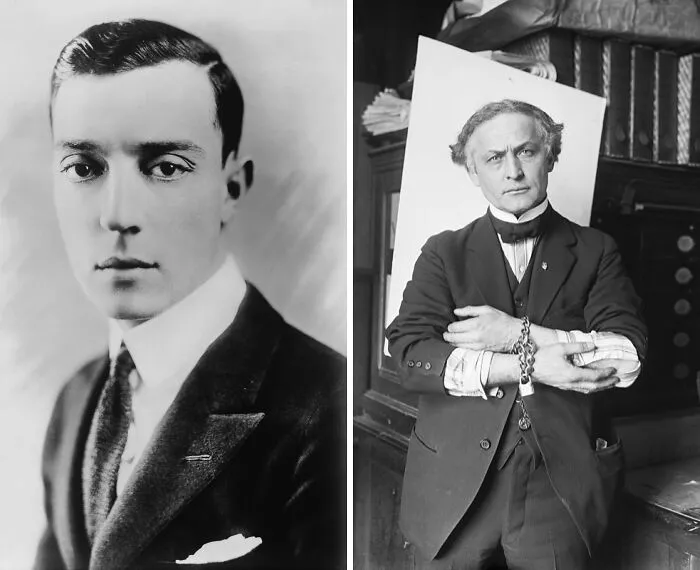 Buster Keaton And Harry Houdini