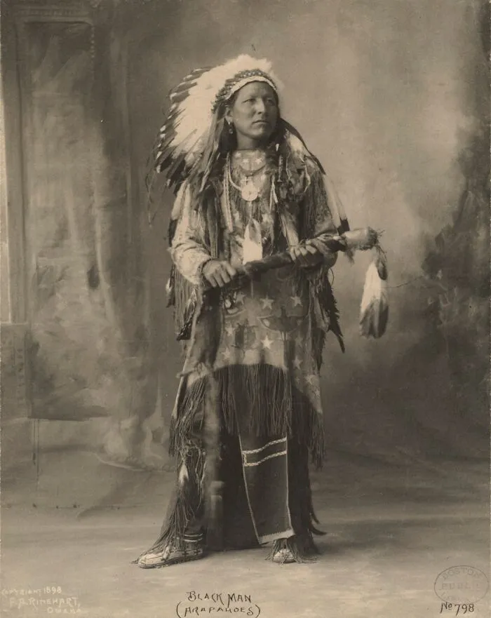 Black Man, Arapahoes, 1898