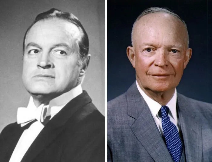Bob Hope And Dwight D. Eisenhower