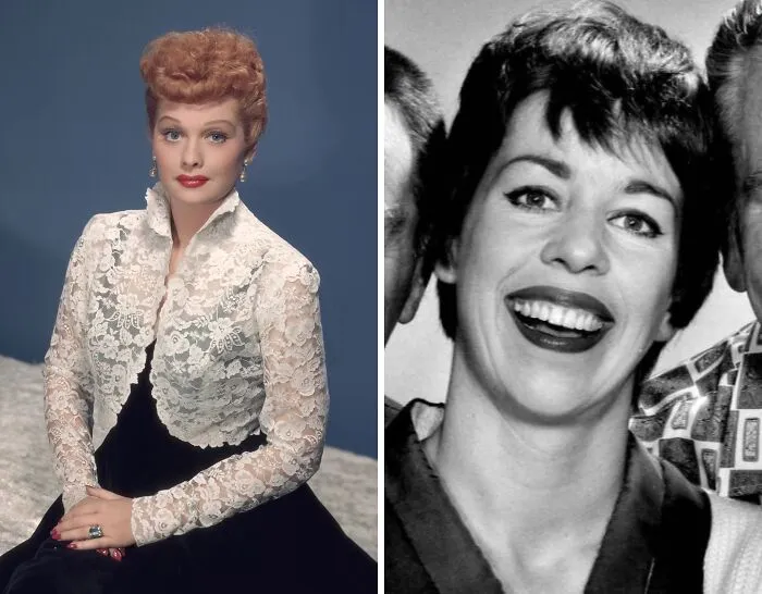 Lucille Ball And Carol Burnett
