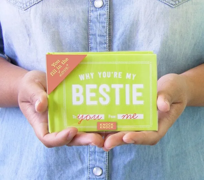 Your Bestie Can Now Have A Dedicated Shrine To All The Specific, Hilarious, And Slightly Unhinged Reasons They're Your Number One, Thanks To <a Style="Display:inline;" Href="Https://Www.amazon.com/Knock-Youre-Bestie-Fill-Journal/Dp/1601066902?crid=9l5k4apzgy7t&dib=eyj2ijoimsj9.poexlhaqsqky2p4iy48ng9c63mr86ap1xjzzkxriu8urfhcwbigt1qiyl_4rviki5xsgpxcxxdqmabhq5lx3e-Ksqjugnflnlzp-R1dn2dbammffqospozw1ougflmxfzf5765kry5qdvrji6sxmuv2n_lbwbhiafho9xsuxengx1ozcw9q6pn146thfbjed7wrmdpcnu9tcr4p4a82bv2_g3jjdfirabygmuksifv-82gi9pcnnhehexibhoqwfzxesqanrdt-6szbyhngwxa2q-Megzkhbrwzz9qxedr8.9zdtckh7aelelg_071fjsvetcwtv_uz3cuh_b1l0ez8&dib_tag=se&keywords=funny%2bgifts%2bfriend&qid=1748346725&sprefix=funny%2bgifts%2bfrien%2caps%2c205&sr=8-76&xpid=0rcbrojyzm6tv&th=1&linkcode=ll1&tag=bpsheep-20&linkid=59050ce3ffd3c70b58fcb64cf74337e6&language=en_us&ref_=as_li_ss_tl" Target="_blank"><span Style="Font: Inherit; Color: #d74b1f;"> This 'Why You're My Bestie' Book</Span> That You Get To Fill With All The Deets