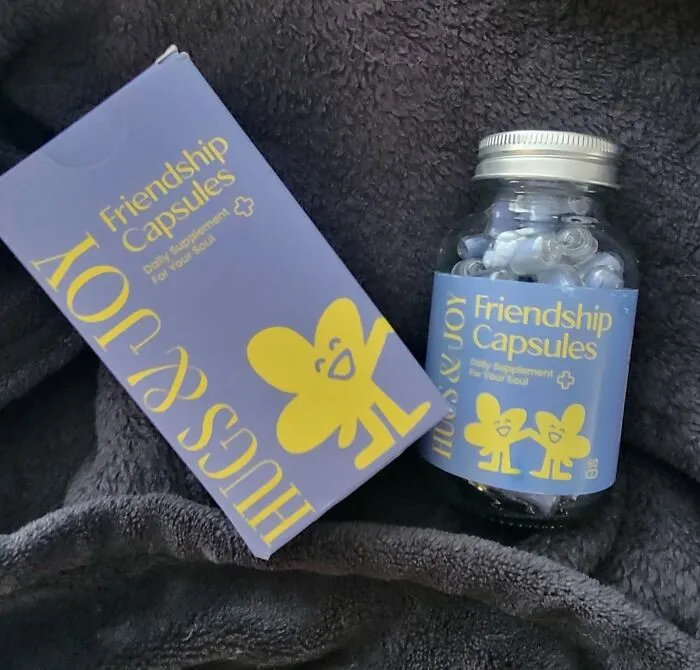 Let Your Bestie Unroll A Little Paper Hug From You 60 Times Over With <a Style="Display:inline;" Href="Https://Www.amazon.com/Hugs-Joy-Friendship-Capsules-Bottle/Dp/B0d9whtynj?ie=utf8&linkcode=ll1&tag=bpsheep-20&linkid=94e7ddc61d9f50953b40c001a8b68741&language=en_us&ref_=as_li_ss_tl" Target="_blank"><span Style="Font: Inherit; Color: #d74b1f;"> These Hugs & Joy Friendship Capsules In A Bottle</Span> That Are Basically A Tiny, Adorable Serotonin Boost On Demand