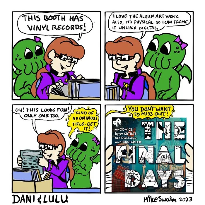 28 ‘Dani & Lulu’ Comics By Mike Swaim