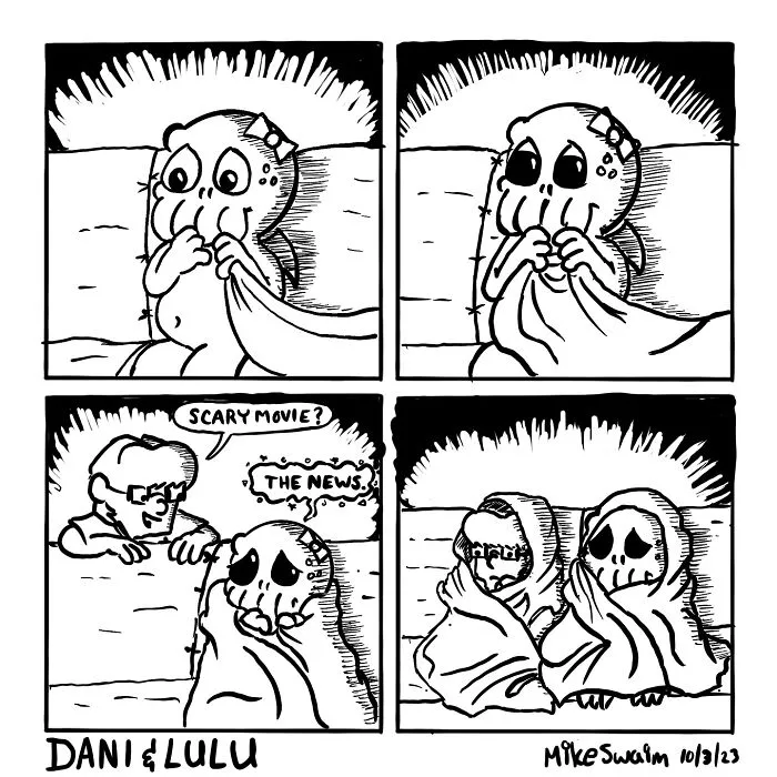 28 ‘Dani & Lulu’ Comics By Mike Swaim