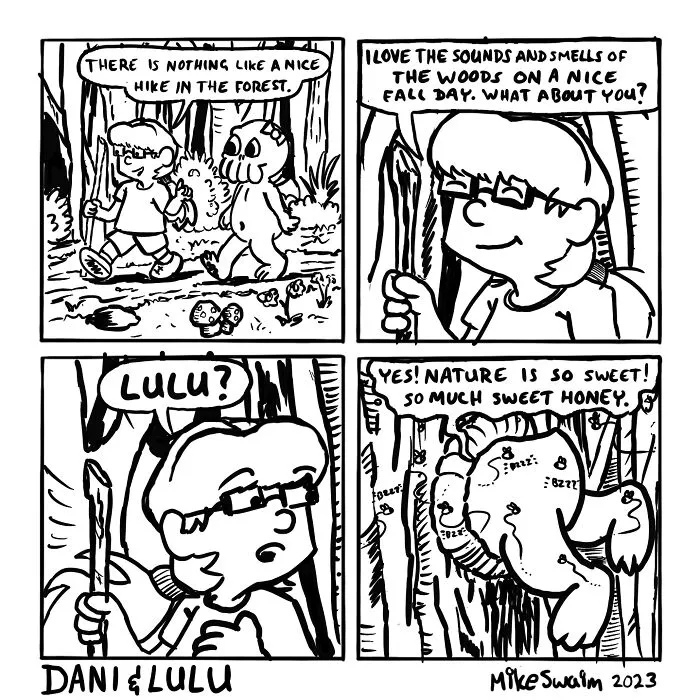 28 ‘Dani & Lulu’ Comics By Mike Swaim
