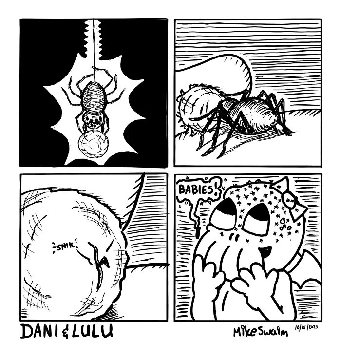 28 ‘Dani & Lulu’ Comics By Mike Swaim