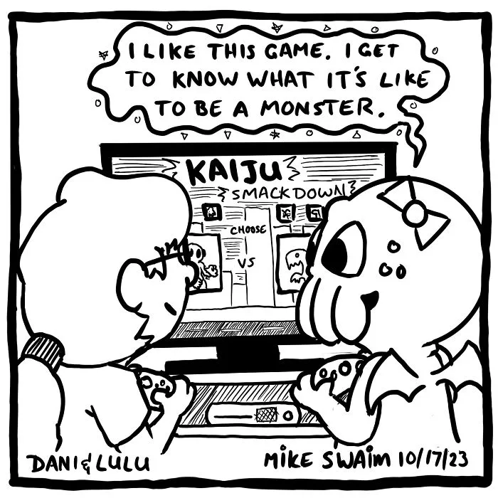 28 ‘Dani & Lulu’ Comics By Mike Swaim