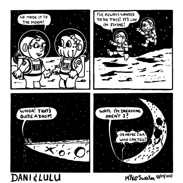 28 ‘Dani & Lulu’ Comics By Mike Swaim