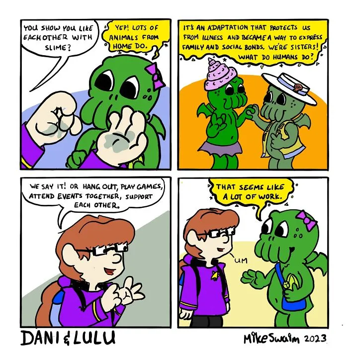 28 ‘Dani & Lulu’ Comics By Mike Swaim