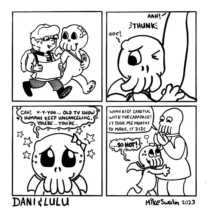 28 ‘Dani & Lulu’ Comics By Mike Swaim