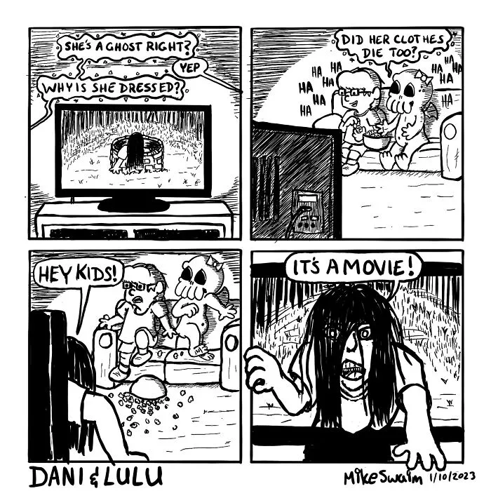 28 ‘Dani & Lulu’ Comics By Mike Swaim