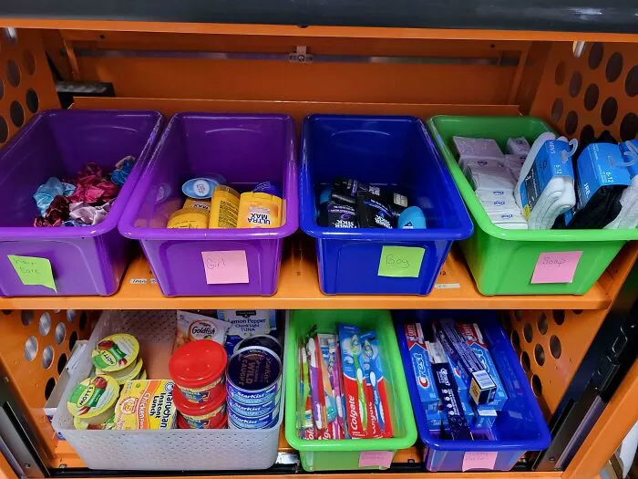 Classroom Care Cart - This Is My No Questions Asked Hygiene Station In My Classroom