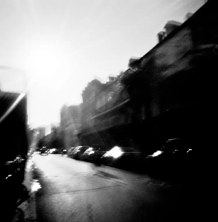 Down The Street, On The Left From The Series "Shape Of Light" By Bonnie Mccormick