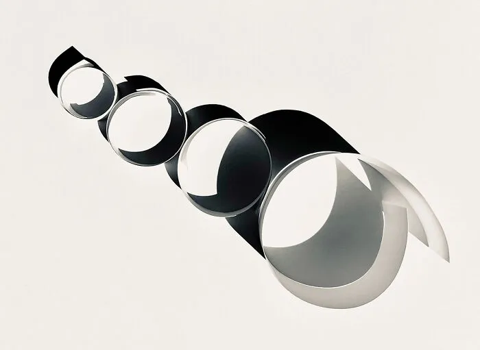 Roller From The Series "Paper Shadows (Things Are Not Always What They Seem)'" By Maxine Harraway