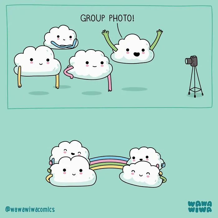 New Batch Of Adorable Wawawiwa Comics To Brighten Your Day (41 Pics)