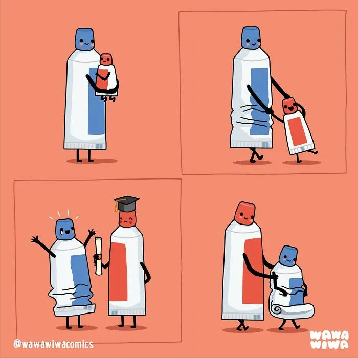 New Batch Of Adorable Wawawiwa Comics To Brighten Your Day (41 Pics)