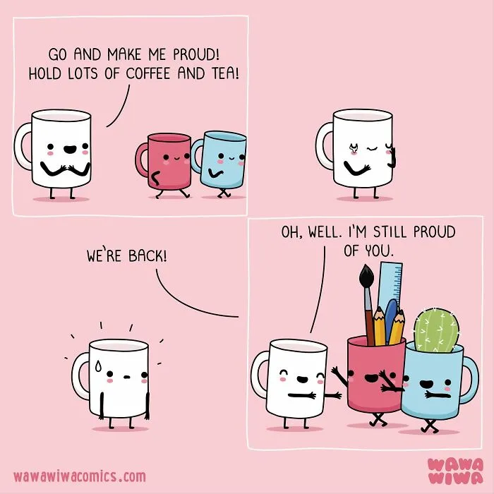 New Batch Of Adorable Wawawiwa Comics To Brighten Your Day (41 Pics)