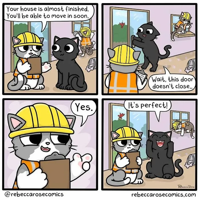 20 New Comics By Rebecca Rose That Turn Life’s Awkward Moments Into Laugh-Out-Loud Situations