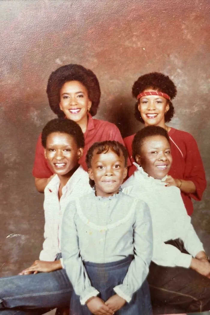 Family Portrait Found In A Thrifted Book