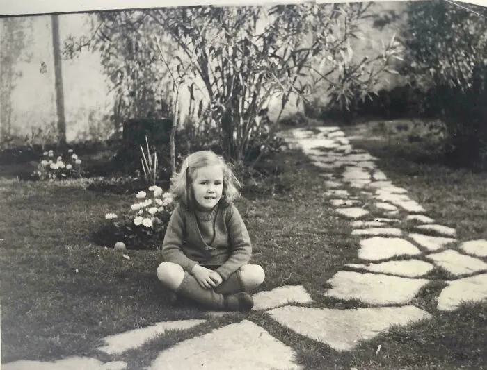 Found This Photo Of My Mom Lost Between The Pages Of A Book