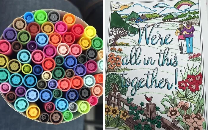 Your Inner Artist, Who May Or May Not Have Been Dormant Since Elementary School, Is About To Awaken With A Vibrant Splash Of Color Thanks To This Glorious Set Of <a Style="Display:inline;" Href="Https://Www.amazon.com/Caliart-Coloring-Journaling-Lettering-Calligraphy/Dp/B0891wkpn3?ie=utf8&th=1&linkcode=ll1&tag=bpparrot-20&linkid=fb95d2f73e2bcab65e59840d198149a6&language=en_us&ref_=as_li_ss_tl" Target="_blank"><span Style="Font: Inherit; Color: #d74b1f;"> 34 Brush Tip Art Markers </Span>