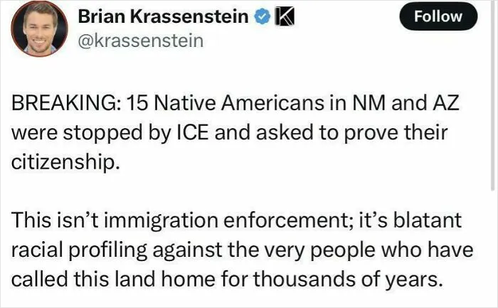 Racial Profiling Indeed!