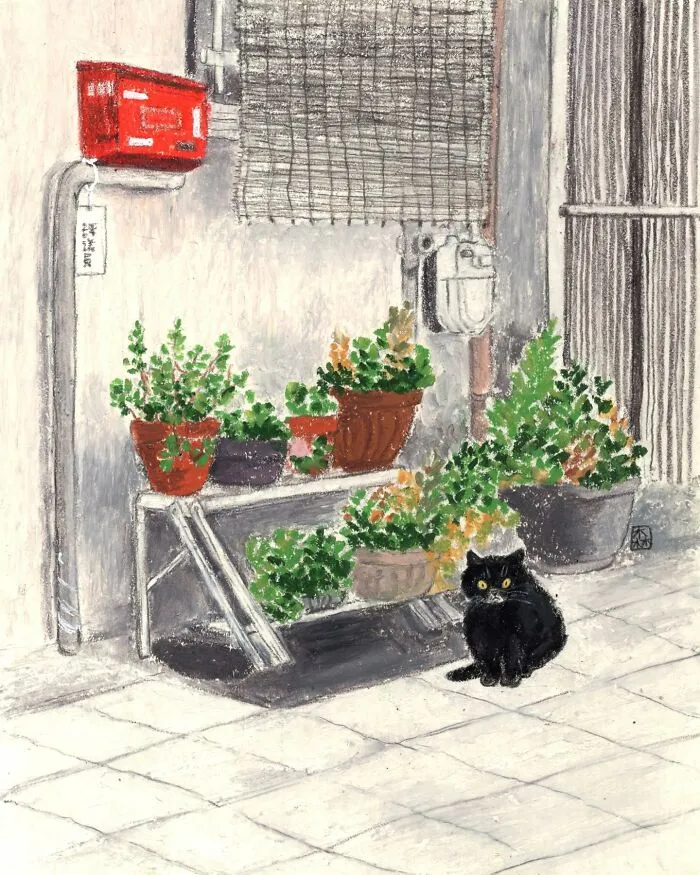 Korean Artist Started To Draw Cats 3 Years Ago, Now She Has The Most Adorable Collection (45 Pics)