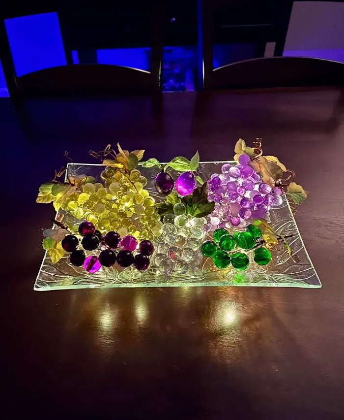 I Recently Posted Some Of These Lucite Grapes I Found At Thrift And Antique Stores