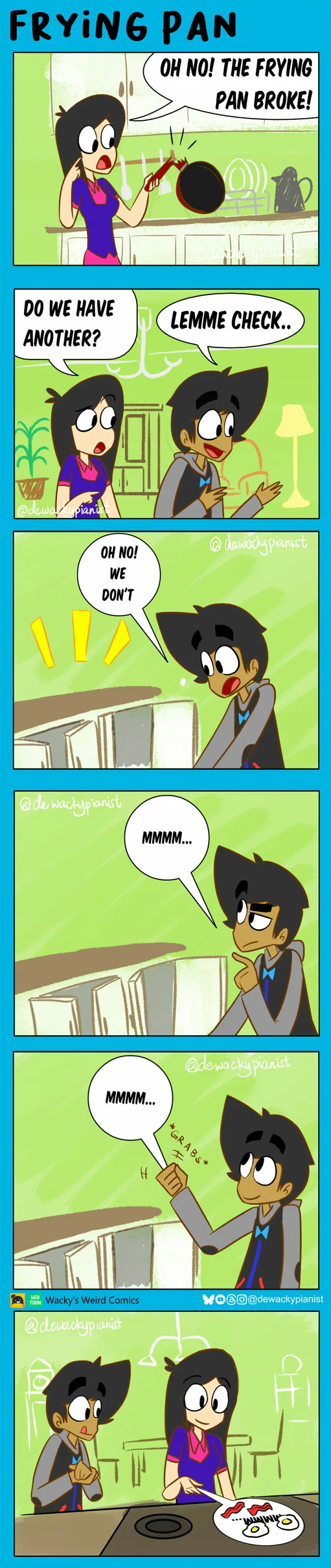 If You Like Chaotic Comedy, These 15 Comics By ‘De Wacky Pianist’ Might Be For You
