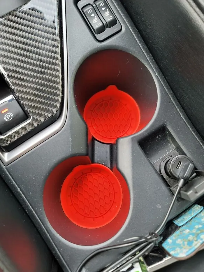 That Sticky Residue In Your Car's Cup Holder Is A Universal Problem, It Seems, Because Everyone Wants These Handy <a Style="Display:inline;" Href="Https://Www.amazon.com/Singaro-Silicone-Universal-Non-Slip-Accessories/Dp/B0cwq8qmkt?ie=utf8&th=1&linkcode=ll1&tag=bpseahorse-20&linkid=7e0f5822a1ffc9682146179c0fc091a6&language=en_us&ref_=as_li_ss_tl" Target="_blank"><span Style="Font: Inherit; Color: #d74b1f;"> Car Cup Holder Coaster </Span> Things