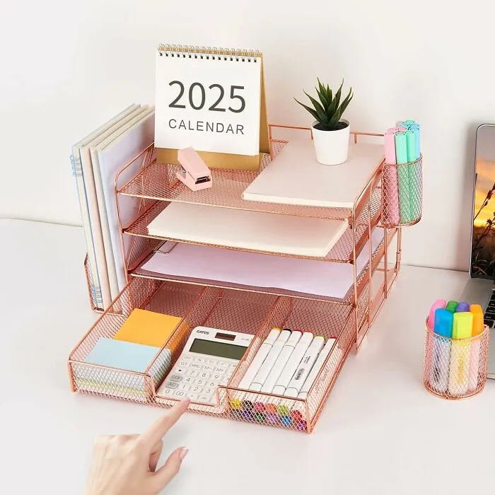 Transform Your Chaotic Pile Of "Important Papers" Into Something Resembling Actual Organization With This Sleek <a Style="Display:inline;" Href="Https://Www.amazon.com/Gianotter-Organizer-Accessories-Workspace-Organizers/Dp/B0bwtt3wk1?crid=22f1p4c3bdu9b&dib=eyj2ijoimsj9.ts1_16fuyxuwvkrpcfuu8dstfrsioiwduzp4qekw-Syo5pjl_v0vwff8a6dhybawooawsvljt5eqjuft_wvfih9ian58mbm4ij7cwwht6bhhpugozobtgy__tqpjekvhyngjwuthjiytlbaor0c0c7vyzkbtyrtkqkpofces2dpz4nwrrwb5cruk25p7ir-Obkvjzfpmqk5dtvvxraka-Xkxrz52d8tnfud2gwwww-Besok_9qxf6z-Uwmnoqcn_qs76zjk8xkq-Syaeb7xftz_mba2kxfyb0gy6emos5ie.o2cx_nxoxqvzxbsbw6kgubvdtb10jeyvl0xmb8totdw&dib_tag=se&keywords=office%2bfinds&qid=1746182166&sprefix=office%2bfind%2caps%2c240&sr=8-54&th=1&linkcode=ll1&tag=bpbuffalo-20&linkid=0b493312e25d5d501a455face2597bfa&language=en_us&ref_=as_li_ss_tl" Target="_blank"><span Style="Font: Inherit; Color: #d74b1f;"> 4-Tier Metal Desk Organiser </Span>