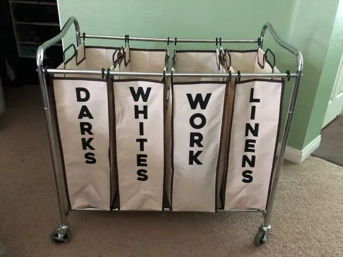Stop Letting Your Dirty Clothes Form A Biohazard Pile On The Floor And Upgrade To A Grown-Up <a Style="Display:inline;" Href="Https://Www.amazon.com/Simplehouseware-Rolling-Laundry-Sorter-Chrome/Dp/B01nby81u1?ie=utf8&th=1&linkcode=ll1&tag=bpbeaver-20&linkid=db430d7be8baa850d42337cce1d947ab&language=en_us&ref_=as_li_ss_tl" Target="_blank"><span Style="Font: Inherit; Color: #d74b1f;"> Rolling Laundry Sorting Station </Span>