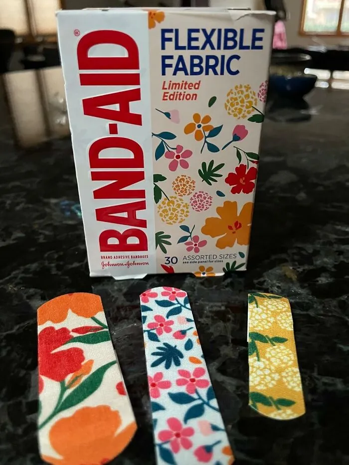Even Minor Owies Feel A Little Less Ouchy And A Lot More Cheerful When Patched Up With These Mood-Boosting <a Style="Display:inline;" Href="Https://Www.amazon.com/Band-Aid-Flexible-Bandages-Wildflower-Assorted/Dp/B0cqy8wng7?ie=utf8&th=1&linkcode=ll1&tag=bpbison-20&linkid=70779771ef152dbcc59bada86ad2421a&language=en_us&ref_=as_li_ss_tl" Target="_blank"><span Style="Font: Inherit; Color: #d74b1f;"> Floral Band Aids </Span>