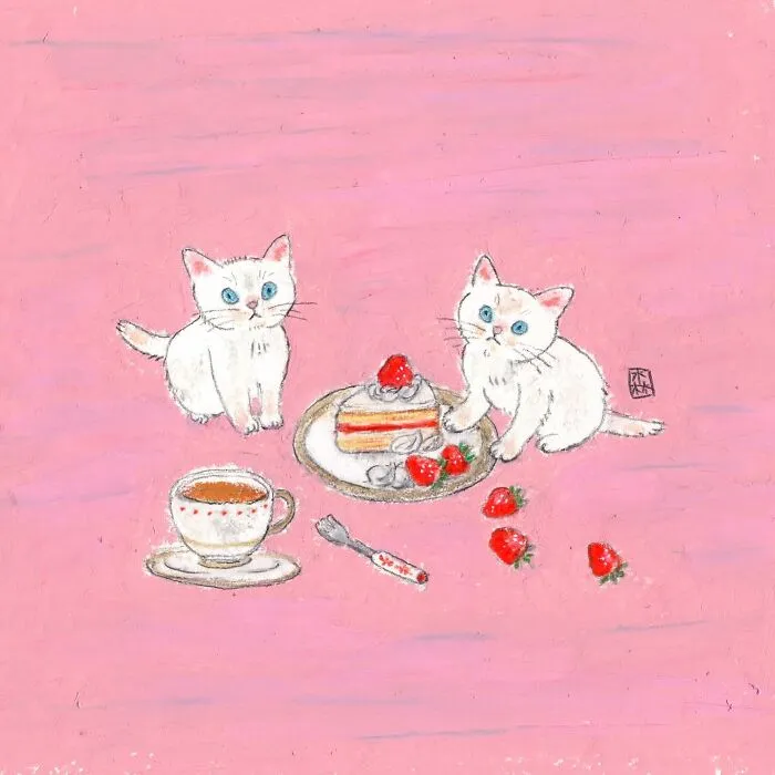 Korean Artist Started To Draw Cats 3 Years Ago, Now She Has The Most Adorable Collection (45 Pics)
