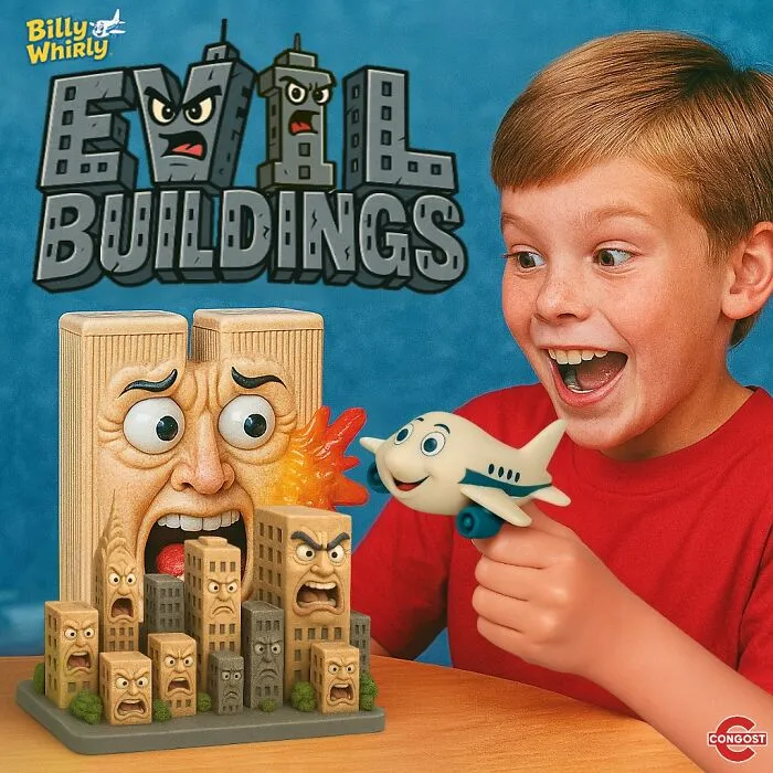 This Artist Imagines The Most Hilariously Dark Toys That Were Never Meant For Kids — And People Can't Look Away  (21 New Pics)