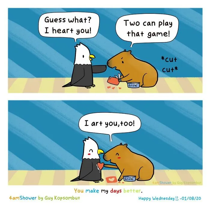 Uplifting Comics Featuring Adorable Animals By 4amShower (35 New Pics)