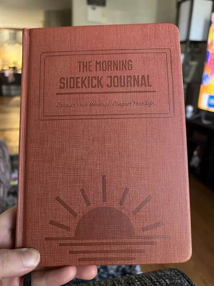 Start Your Day With Intention And Less Existential Dread Using Prompts From <a Style="Display:inline;" Href="Https://Www.amazon.com/Morning-Sidekick-Journal-Routines-Wellness/Dp/0692726713?ie=utf8&linkcode=ll1&tag=bpgoldfish-20&linkid=14a17de3897bd3cc0410033027ced8e4&language=en_us&ref_=as_li_ss_tl" Target="_blank"><span Style="Font: Inherit; Color: #d74b1f;"> The Morning Sidekick Journal </Span>