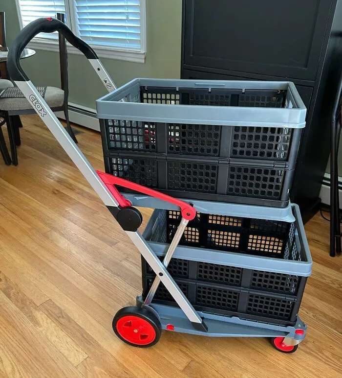 We Almost Kept This One To Ourselves, But That Human Jenga Tower Impression You Do When Carrying Too Many Things Can Officially Retire, Because This <a Style="Display:inline;" Href="Https://Www.amazon.com/Functional-Collapsible-Folding-Trolley-Shopping/Dp/B091b4769l?ie=utf8&th=1&linkcode=ll1&tag=bpcobra-20&linkid=b55a677764bdb99b994d6f2c660b5dec&language=en_us&ref_=as_li_ss_tl" Target="_blank"><span Style="Font: Inherit; Color: #d74b1f;"> Clax Trolley </Span> Is Here To Make Hauling Your Stuff Look Way Less Like A Circus Act