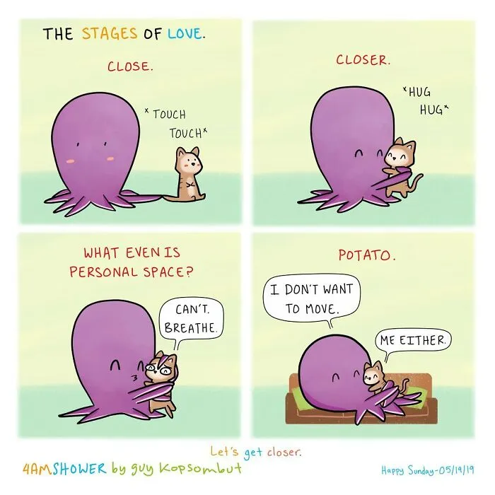 Uplifting Comics Featuring Adorable Animals By 4amShower (35 New Pics)
