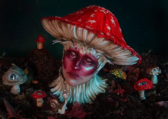 Joyce Spakman Transformed People Into Flower-Inspired Characters